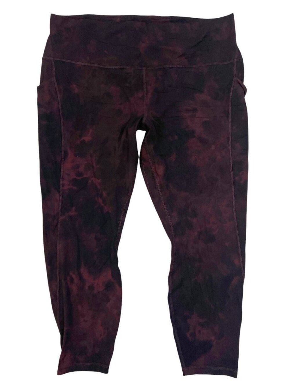 Lululemon Align High-Rise Pant with Pockets 25" Diamond Dye Cassis Black W5DSRS